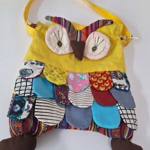 Colorful Owl Shoulder Bag